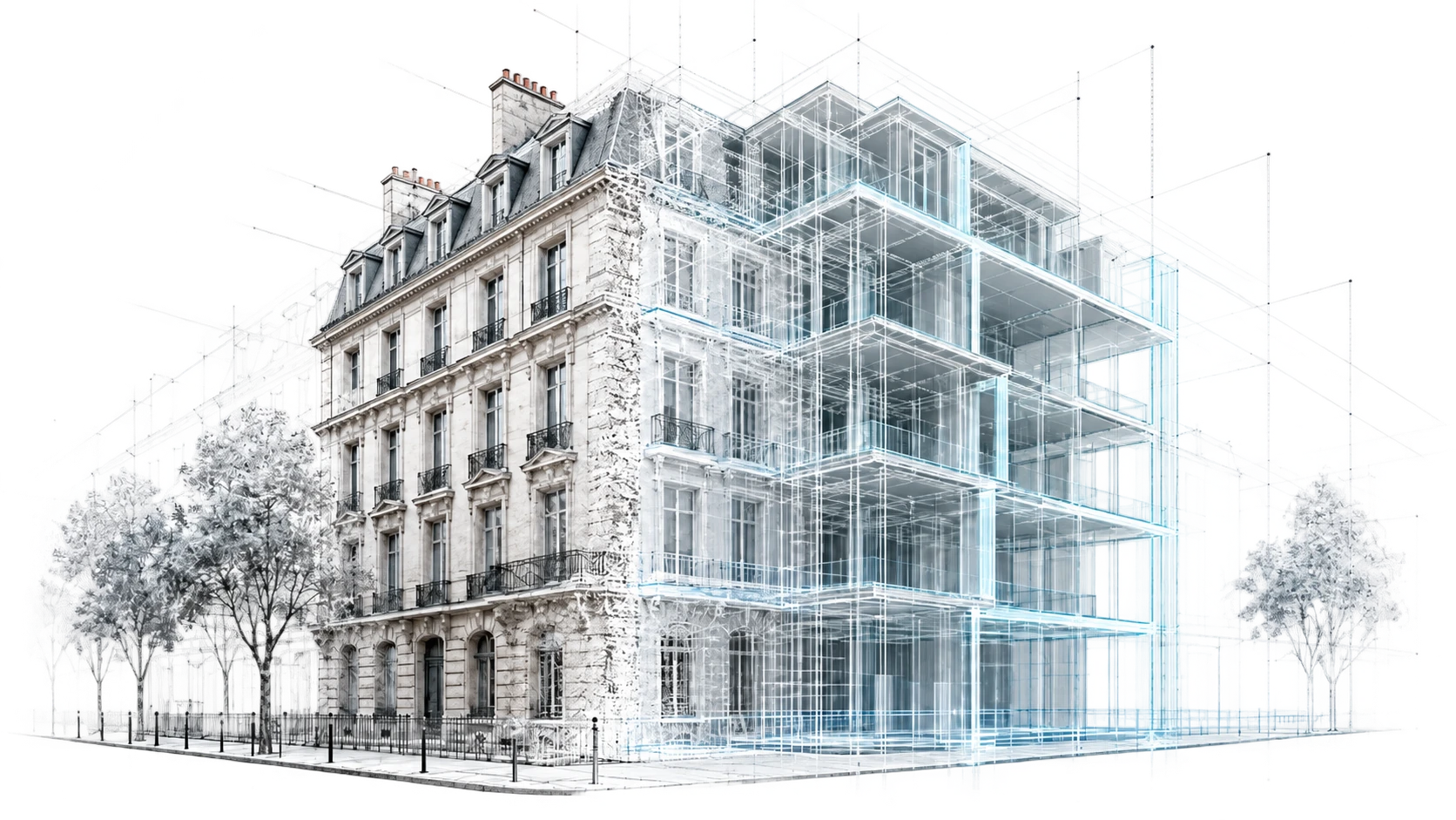 Illustration BIM & relevé de l’existant