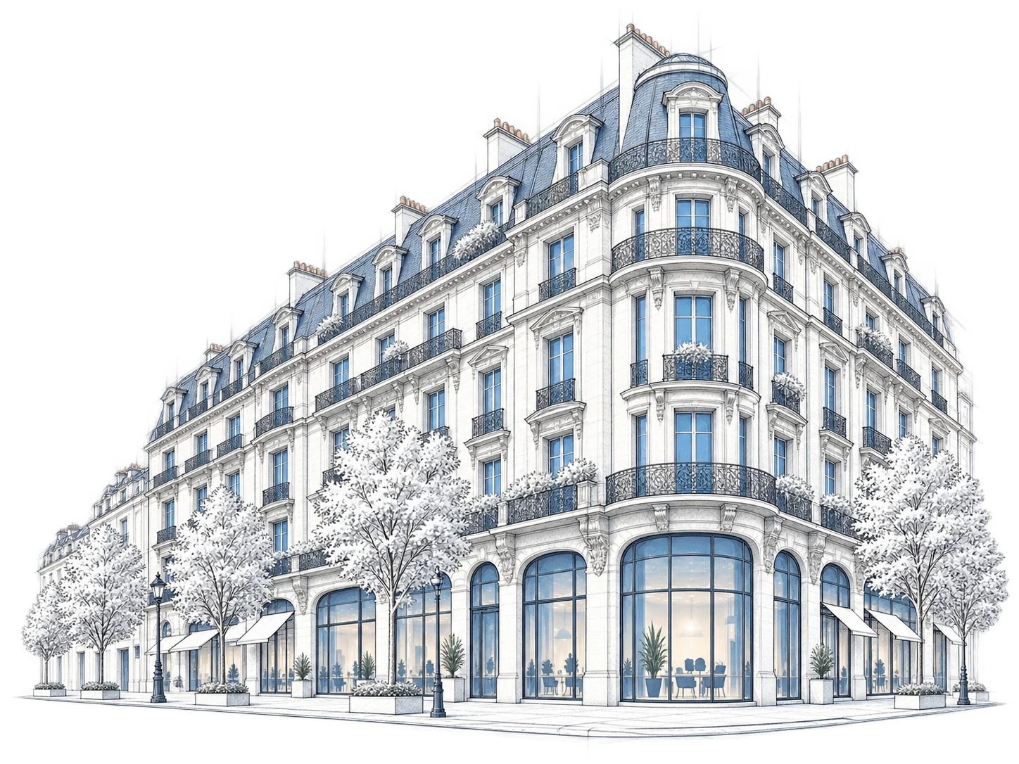 Illustration architecturale pour les expertises AURÉLIUM